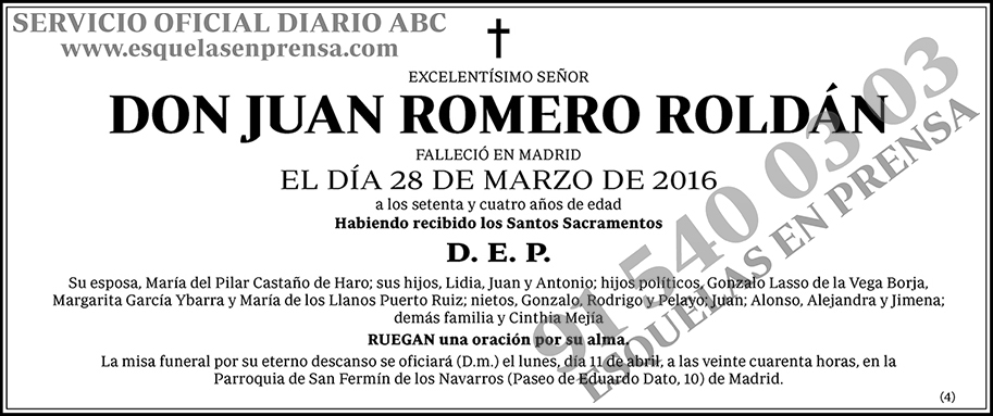 Juan Romero Roldán